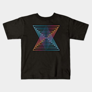 Abstract form - Triangle Kids T-Shirt